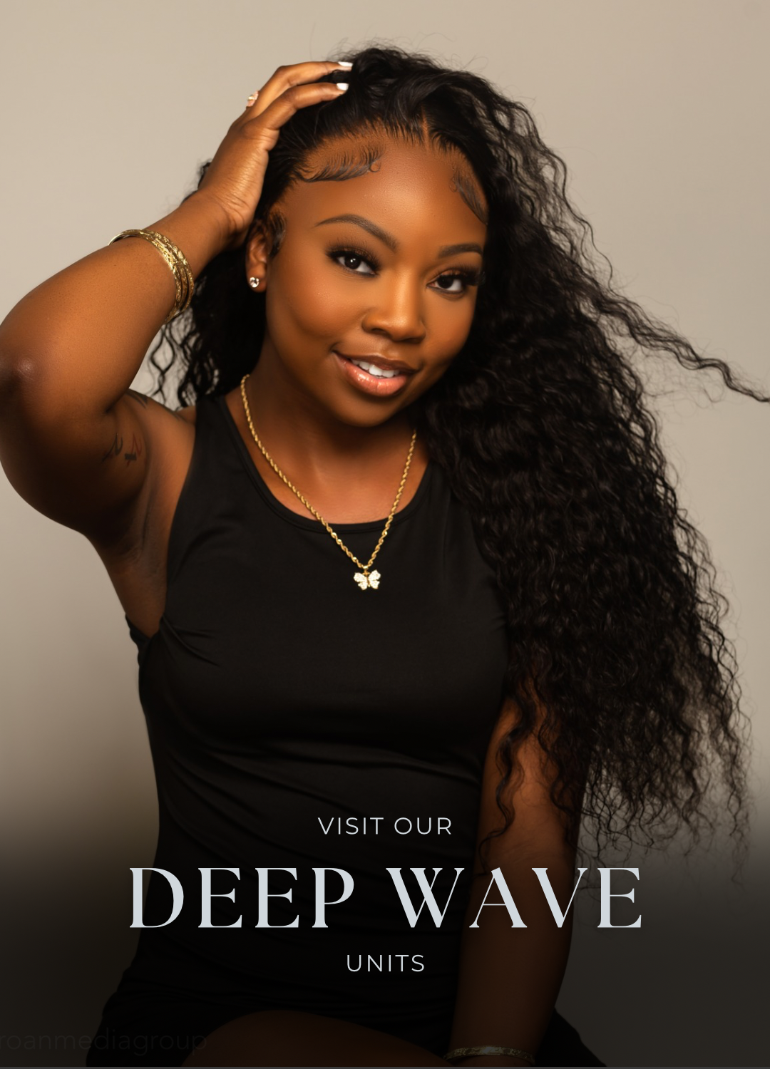 Deep Wave Frontal Wig
